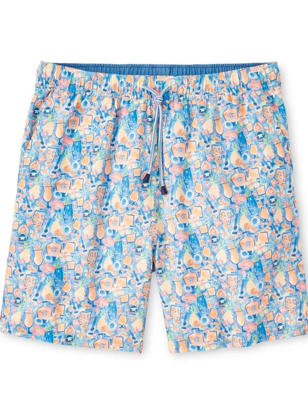 PETER MILLAR Swim Trunks Tiki Time Paradise NWOT M Board Shorts Resort